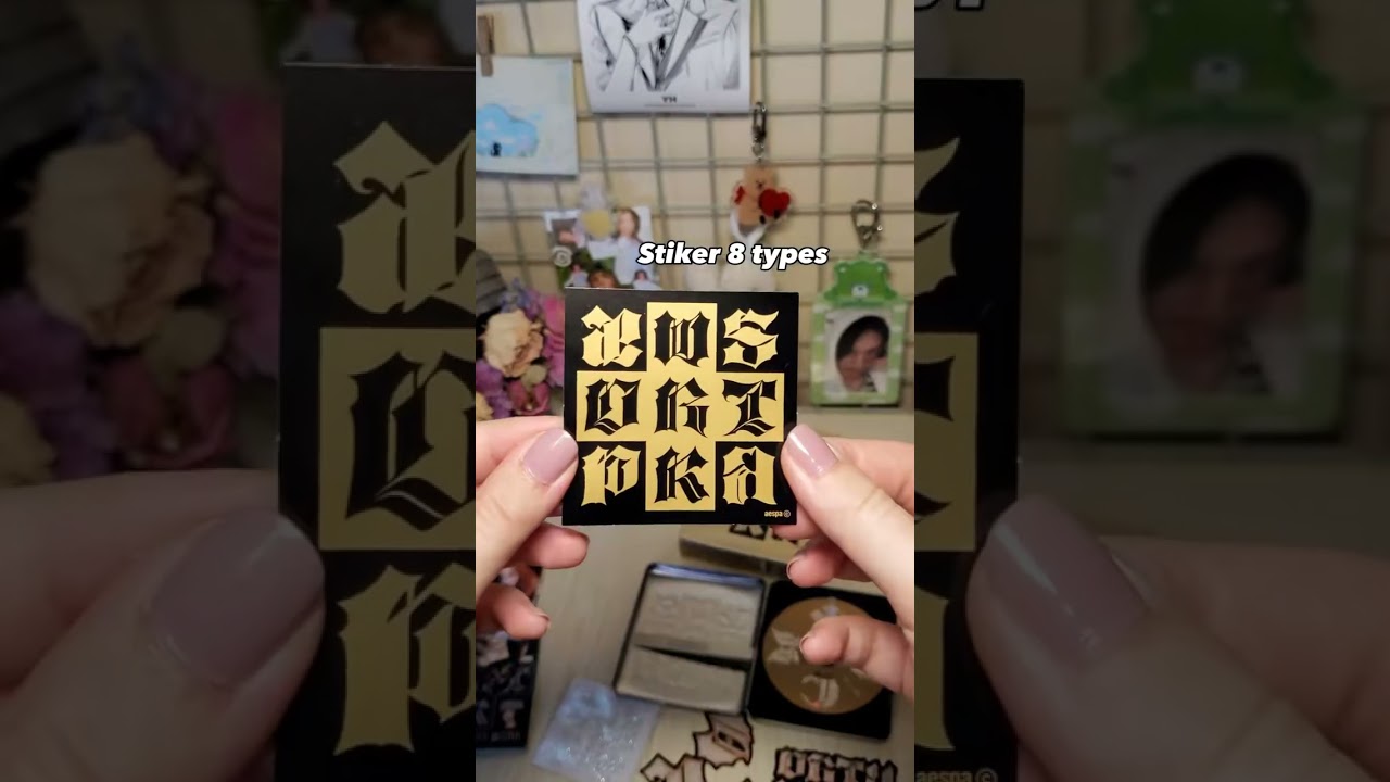 Unboxing aespa 'Single Album Dirty Work' (Dirty Case Ver.)