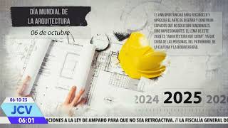 Día de la Arquitectura || Noticias con Juan Carlos Valerio