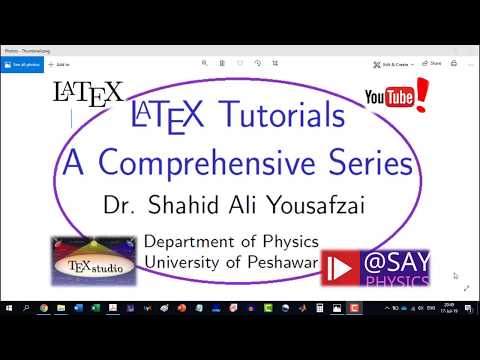 22 How to make list of abbreviations or nomenclature in latex: step by step explanation
