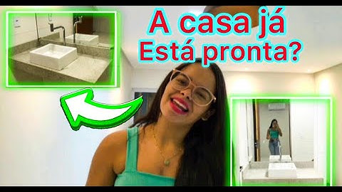 MOSTREI COMO ESTÁ A CASA!