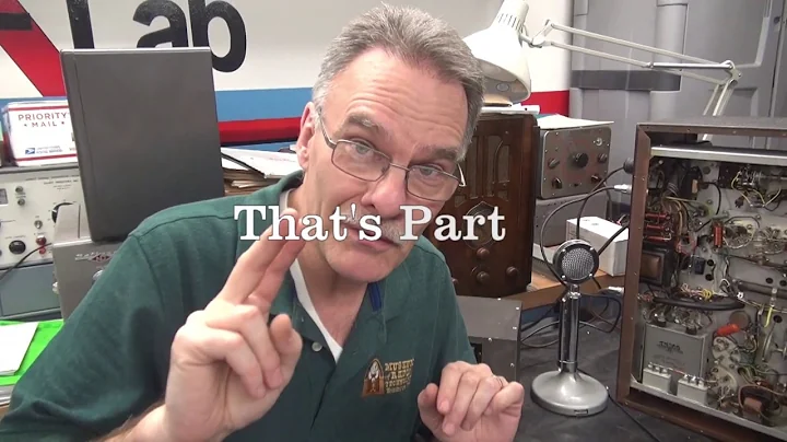 Johnson Viking II Ham transmitter repair part 2 How to fix the power supply