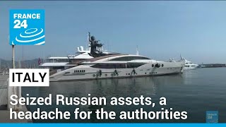 €2.3 billion of seized Russian assets, a headache for Italian authorities • FRANCE 24 English