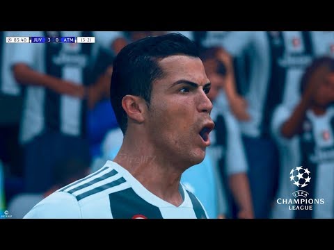 Cristiano Ronaldo COMEBACK | Juventus vs Atl. Madrid 3-0 | FIFA 19 Remakeᴴᴰ