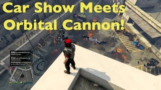 19 kills with One Orbital Cannon Strike - GTA 5 screenshot 2