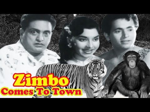 Zimbo Comes To Town Full Movie | Chitra | Bhagwan Dada | Old Classic Hindi Movie | Adventure Movie