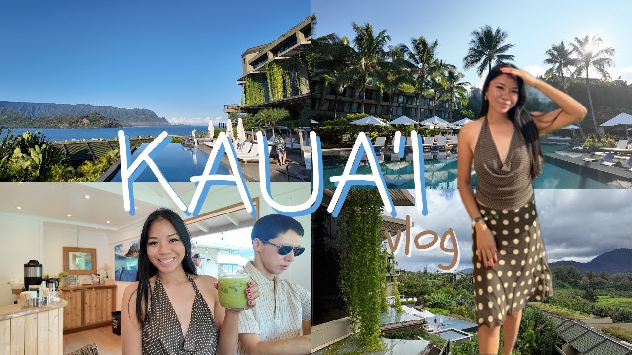 WEEKEND TRIP TO KAUA'I | 1 HOTEL HANALEI, MATCHA, FOOD