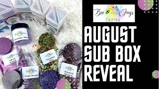 Bee Jay’s Glitter August 2021 Sub Box Reveal! | BEE JAY&#39;S GLITTER | Halloween 2021