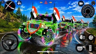 Dollar (Song) Modified Mahindra H,Black Thar 😈|| Indian Cars simulator 3D || Android Gameplay screenshot 2