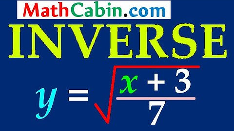 INVERSE Functions problem ! ! ! ! !