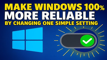 ✅ Make Windows 100% More Reliable By Changing One Simple Setting ✅