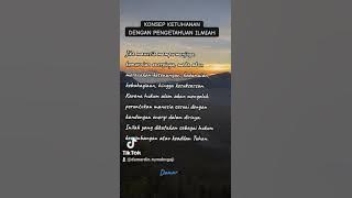 KONSEP KETUHANAN DENGAN LOGIKA AKAL PIKIR