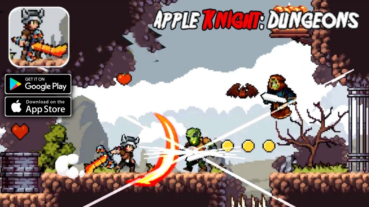 Apple Knight: RPG Platformer Gameplay Android iOS (By Limitless, LLC) 