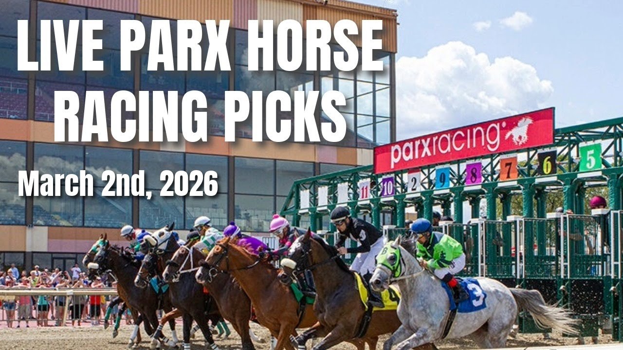 Parx Racing Commentator Live Parx Horse Racing Picks - March 2nd, 2026 - YouTube