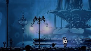Hollow Knight City of Tears outdoors theme with ingame rain sounds, 1hour