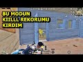 BU MODUN KIILLL REKORUNU KIRDIM ! EFSANE MAÇ BATUR GAME SOLO SQUAD PUBG MOBİLE