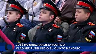 Vladimir Putin inició esta semana su 5to mandato