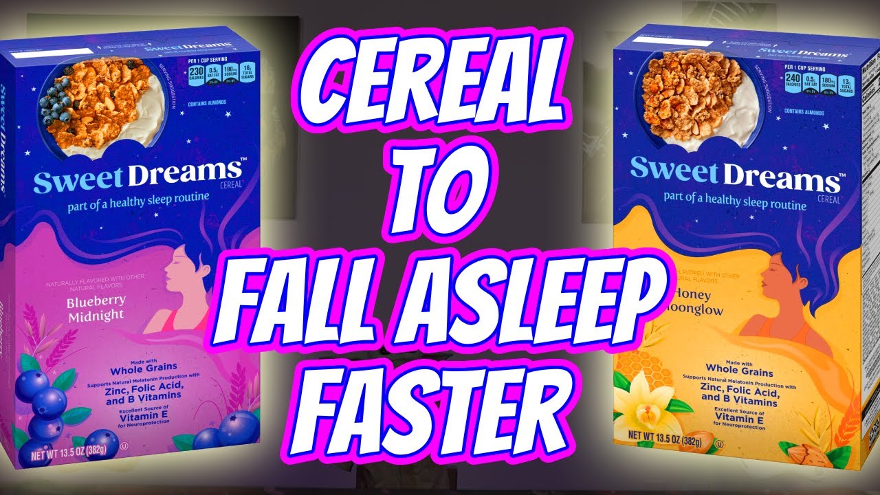 Sweet Dreams Cereal: Honey Moonglow and Blueberry Midnight Taste Test!