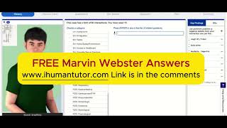 FREE Marvin Webster iHuman Answers | Fatigue and Cough iHuman Case Answers & Full Walkthrough