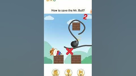Brain Go 2 Save Mr Bull Level 11 12 13 14 15 walkthrough
