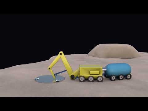 MonTrap System One. The technology to reduce the cost of delivery of metal on the lunar base