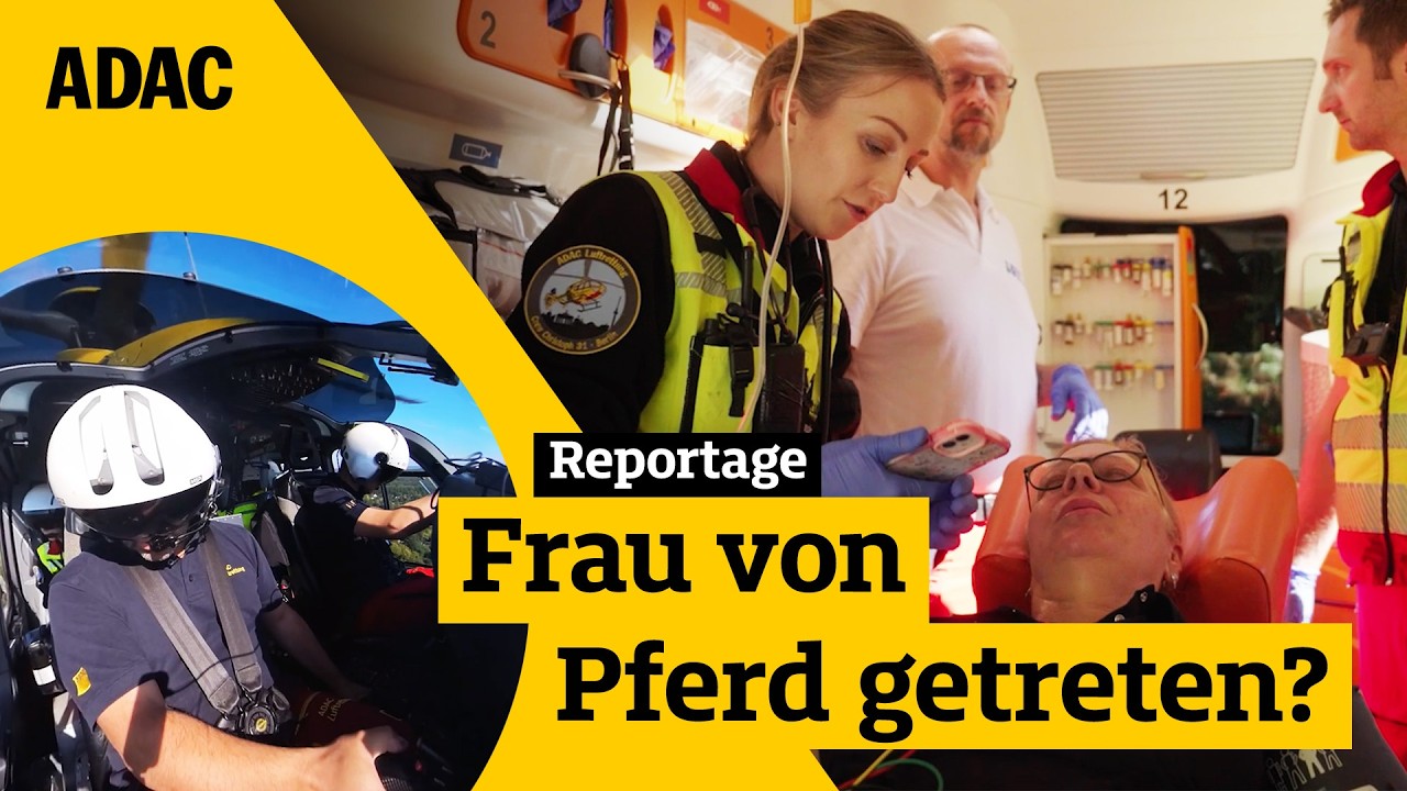 Notruf Pferdetritt – doch was ist wirklich passiert? I ADAC im Einsatz