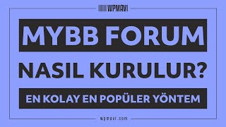 Mybb Kurulumu - Adım Adım Mybb Forum Kurma