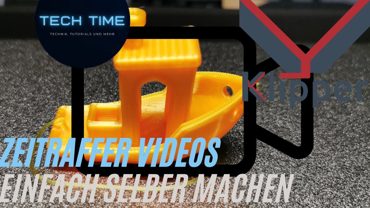 Coole Druckvideos selber machen: Klipper Timelapse Tutorial - YouTube
