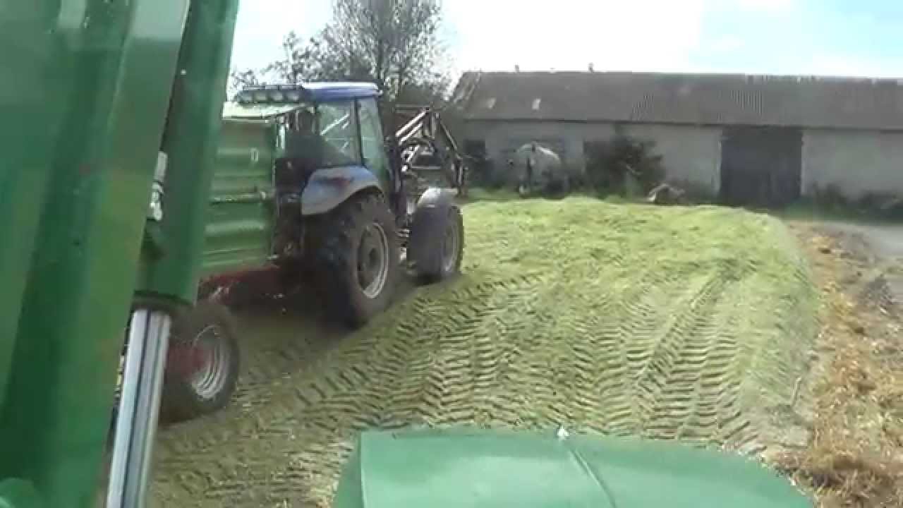 Koszenie kukurydzy na kiszonkę 2014
