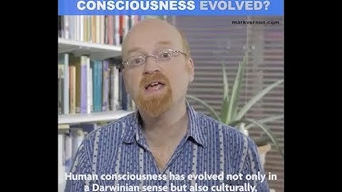 How has human consciousness evolved
