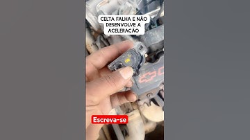 Carro celta falha e não desenvolve a aceleração #revisao #aselera #falha #carro #oficina #motor ￼