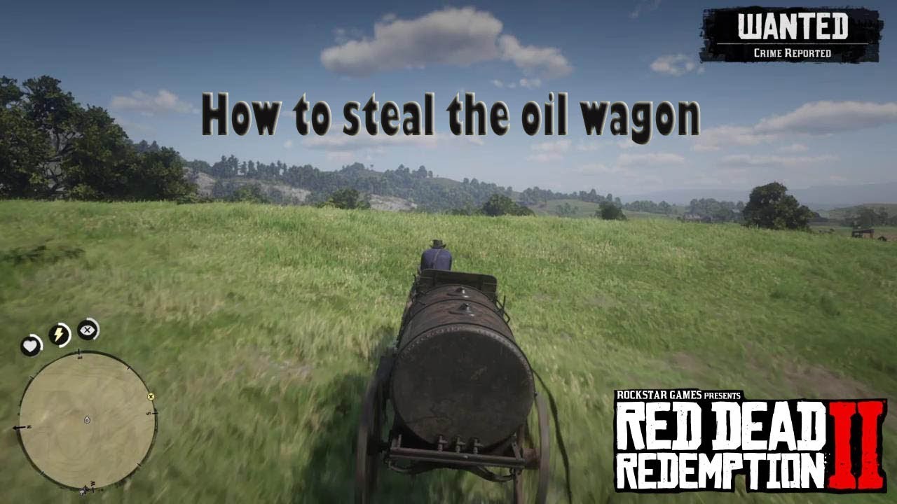 How To Rob The Oil Wagon In Rdr2 How To Steal The Oil Wagon - Red Dead Redemption II - YouTube