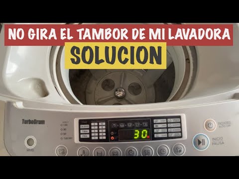 Mi lavadora no