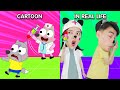 Pica pretend to be sick to skip school | Pica Learns to Say Sorry @Pica Parody Channel