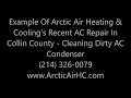 24 Hour Emergency AC Repair - McKinney, Allen, Prosper, Fairview, Princeton - Dirty Condenser