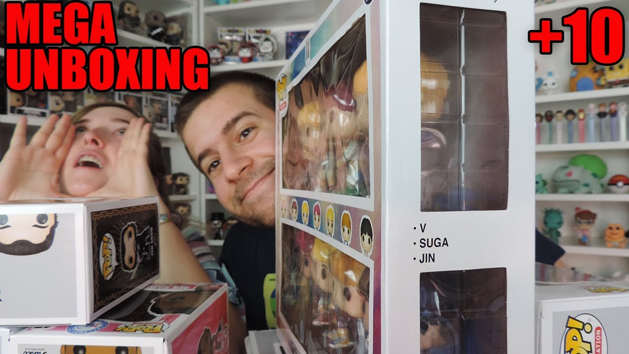 MEGA UNBOXING!! MÁS DE 10 FUNKO POP DE TODO TIPO!! | PACKS, EXCLUSIVOS, REGULARES, ETC