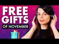 SUPER FREE Japanese Gifts of November 2022 (20+ Gifts!)