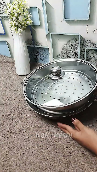 multipurpose pan, this can be used for boiling, frying and steaming😍#multipurposepan #homefurnitu...