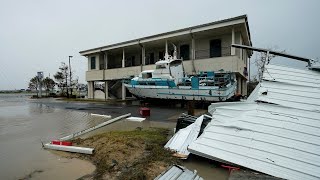Storm Laura leaves at least 10 dead in the US
