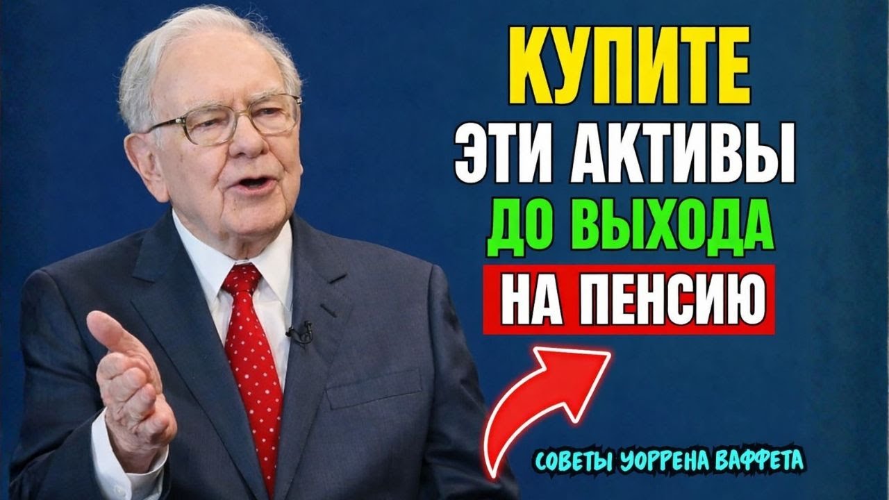 Миллиардер Уоррен Баффетт: купите эти 5 активов до выхода на пенсию — план на 2026