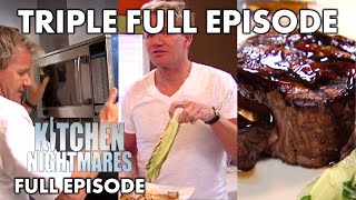 The Holy Trinity: Grilled Lettuce, Chef Mike \& Fresh Frozen | TRIPLE FULL EP | Kitchen Nightmares