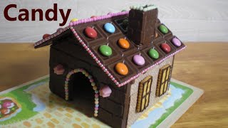 チョコの家を作る　Making chocolate house