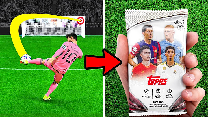 1 Goal = 1 Trading Card Pack