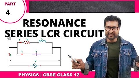 SERIES LCR CIRCUIT AND AVERAGE POWER | ALTERNATING CURRENT | CBSE CLASS 12 |