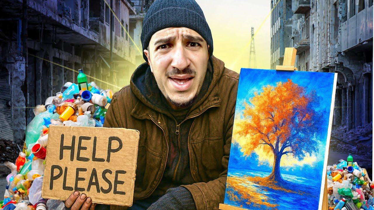 Ще оцелея ли на улицата като БЕЗДОМЕН ХУДОЖНИК..😭| PASSPARTOUT 2