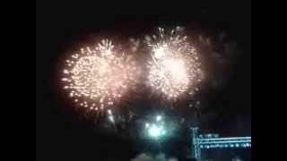 Fireworks show in Kavarna