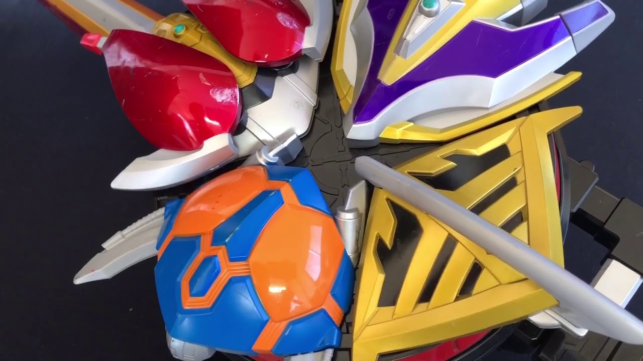 仮面ライダー電王 重回転剣 DXデンカメンソード ジャンク品修理 - YouTube