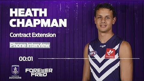 Chapman signs on until 2024!