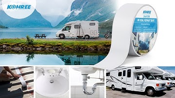 How to Seal Your RV Roof with Kohree RV Roof Tape