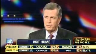 Brit Hume Romney Up Among Households With Government Employee