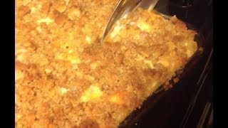 Southern Style 3 Cheese Macaroni And Cheese W/Brea